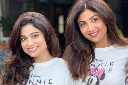 Shamita Shetty wished her sister Shilpa Shetty all the best for her return as the latter released her comeback film Hungama 2.