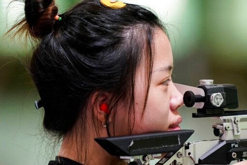Qian Yang is Tokyo Olympics' first gold medalist (AP Photo)