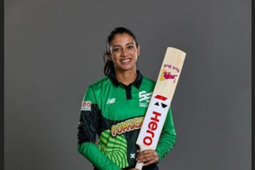 Smriti Mandhana dons Southern Brave’s green jersey, shares snap on Instagram