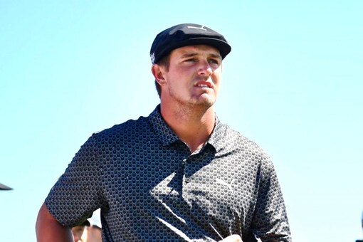 Bryson DeChambeau tested positive for Covid-19 as part of the final testing protocol (Twitter)