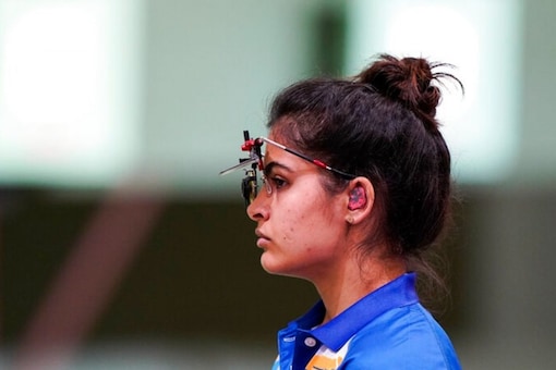 Manu Bhaker won the women's 10m air pistol event at the Shooting Nationals. (AP Photo)