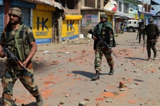 Representational photo of unrest in Kashmir.