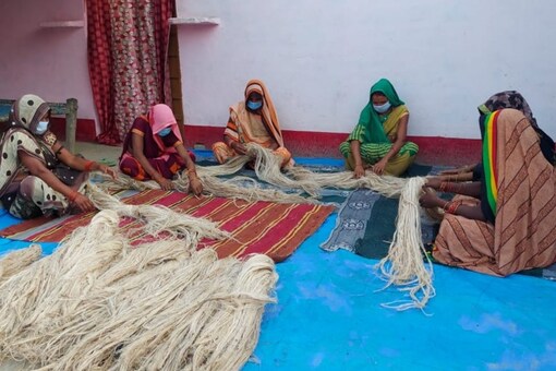 'Ma Saraswati' Self-Help Group women in Lakhimpur Kheri, Uttar Pradesh