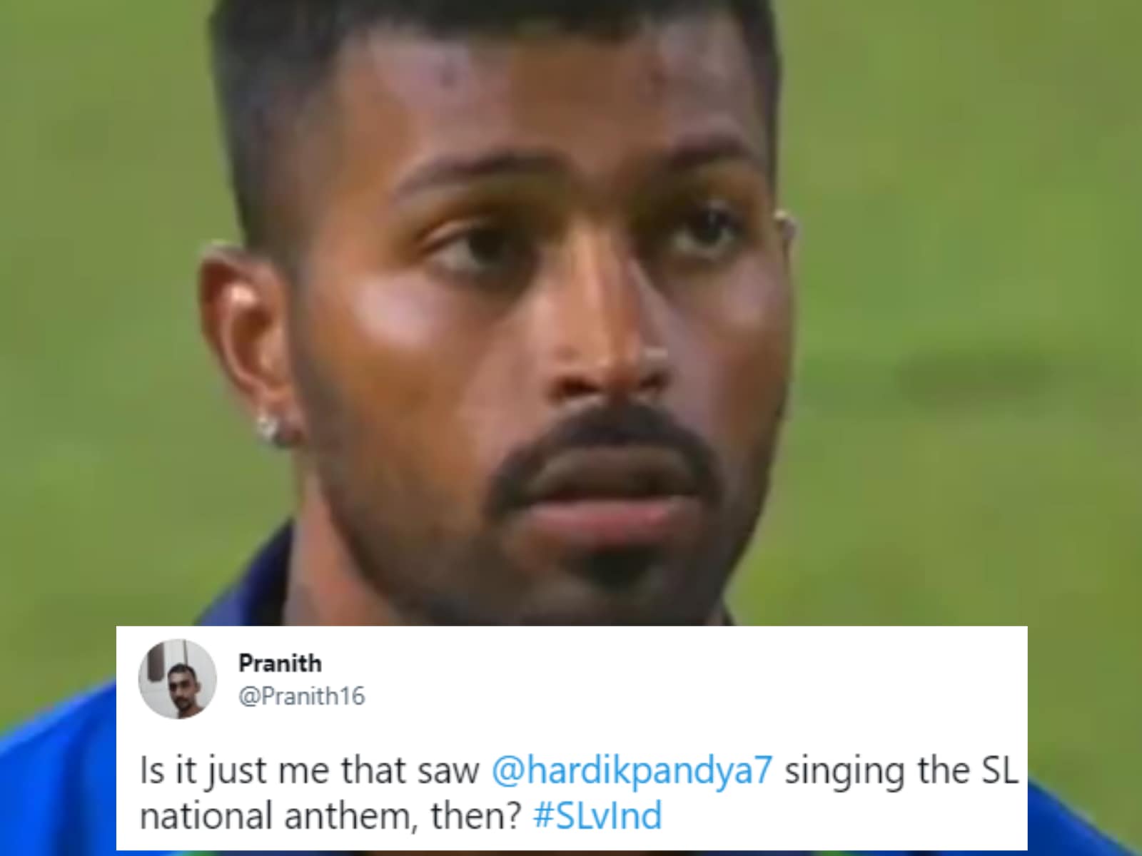 Hardik Pandya 'Sings' Sri Lankan National Anthem, Cricket Fans Call it ' Respect'