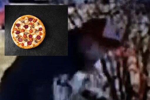 The delivery guy expectedly was not pleased and looked annoyed. (Credits: YouTube/Shutterstock)