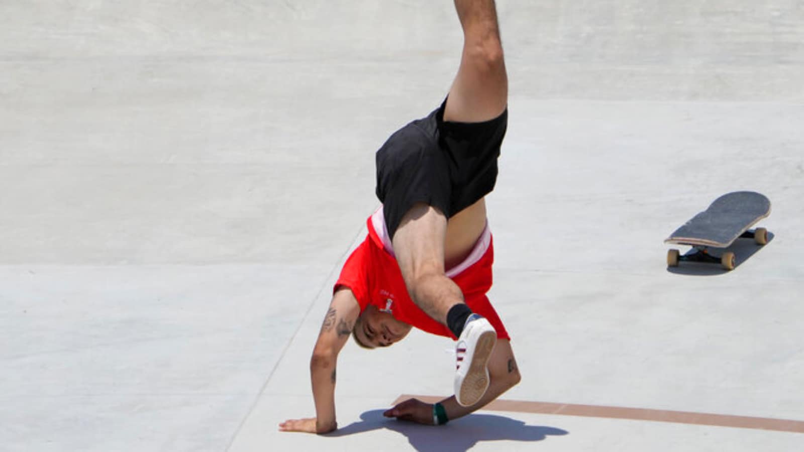 Tokyo 2020 Peru�s Angelo Caro Narvaez Suffers Nasty Groin