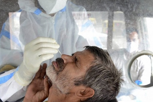 UP’s Covid control mechanism includes aggressive testing (Image: PTI/File)