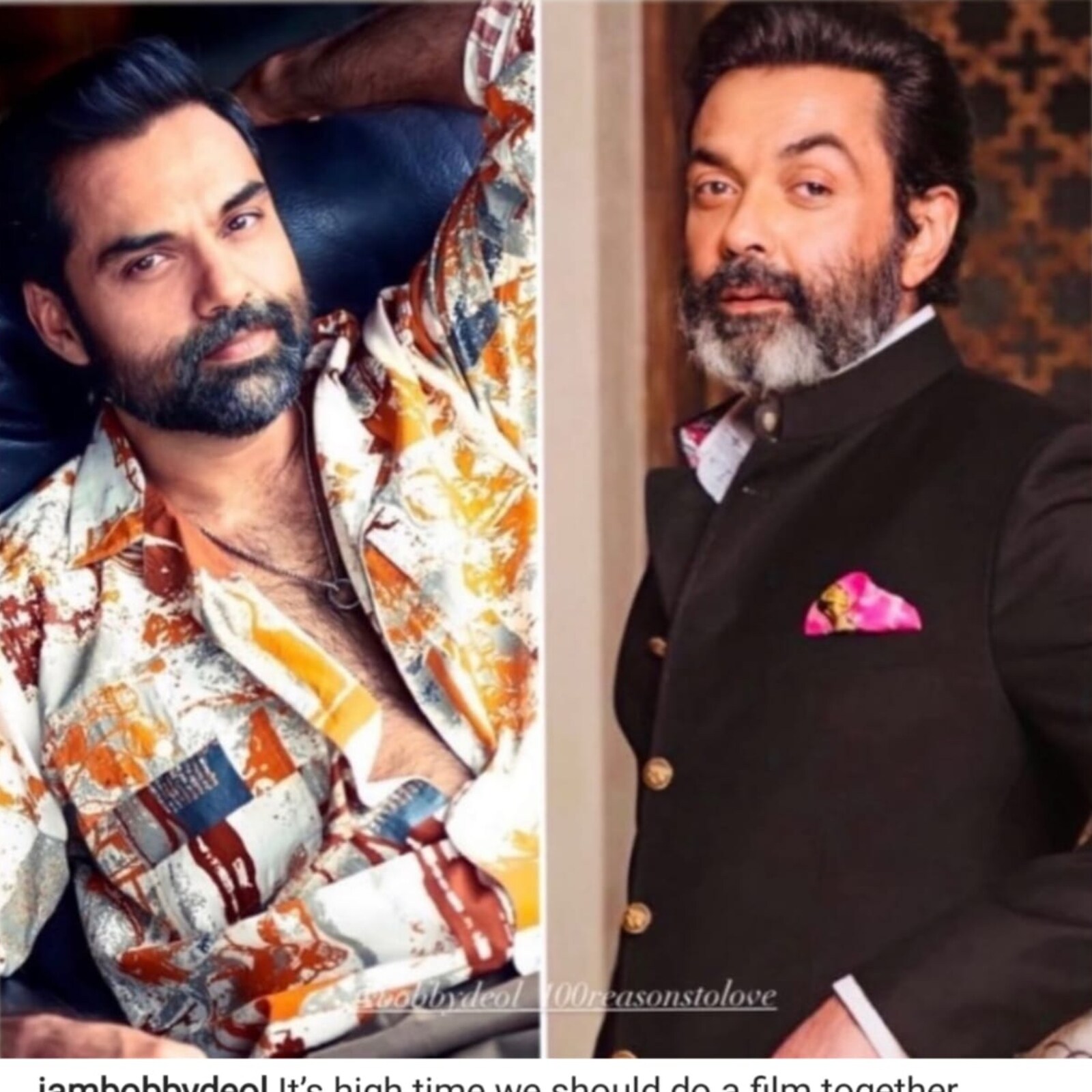 Bobby Deol Suggests A Film Collaboration With Cousin Abhay Deol And The Internet Is Excited