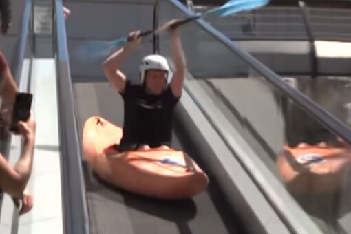 French Youtuber Recreates Olympic Events In Viral Prank Video