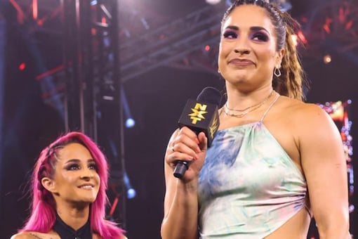 Raquel Gonzalez was attacked by Dakota Kai on NXT (WWE)