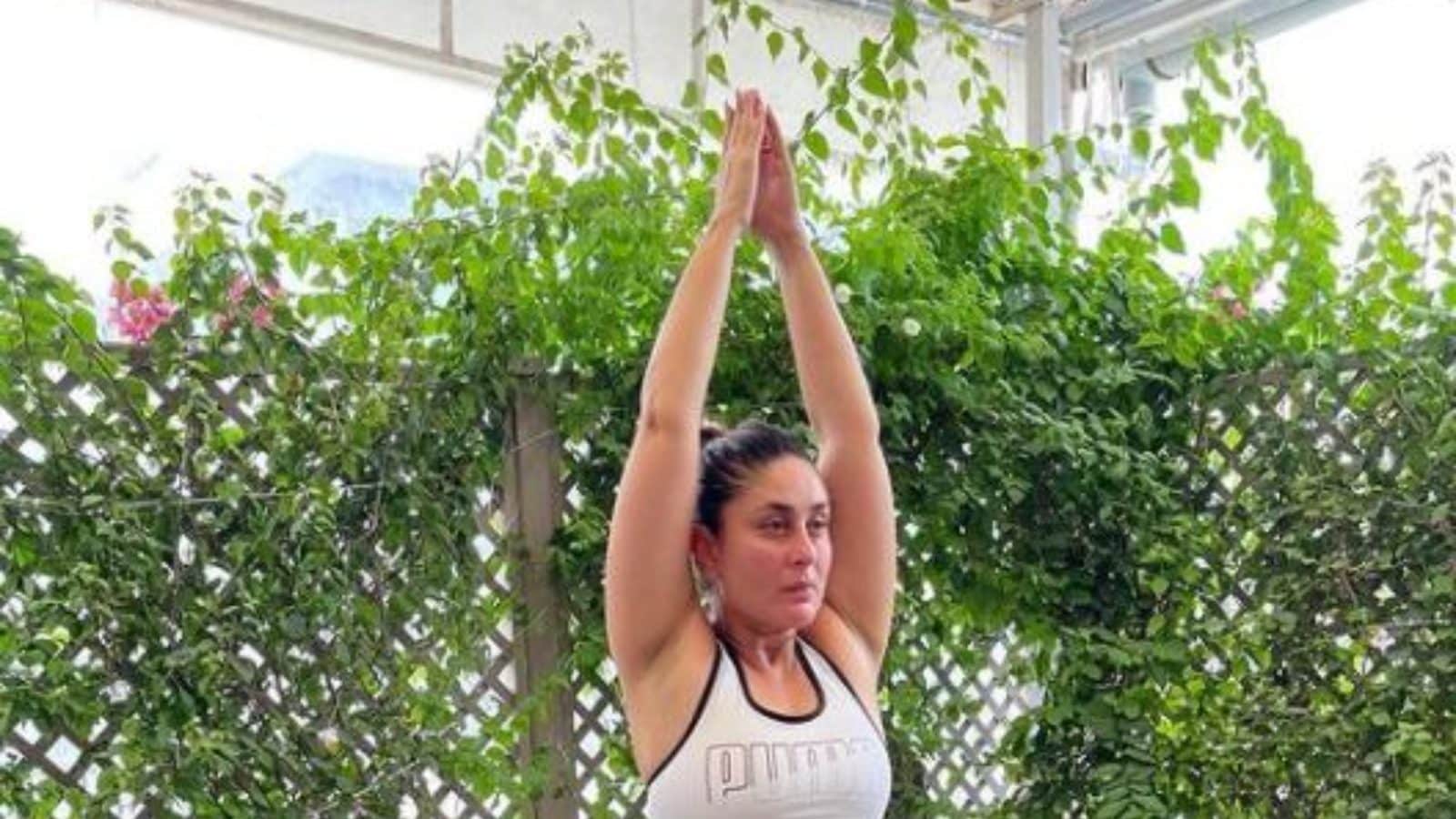 Kareena Kapoor Khan Shares Pictures From Her Intense Yoga Session On Instagram 