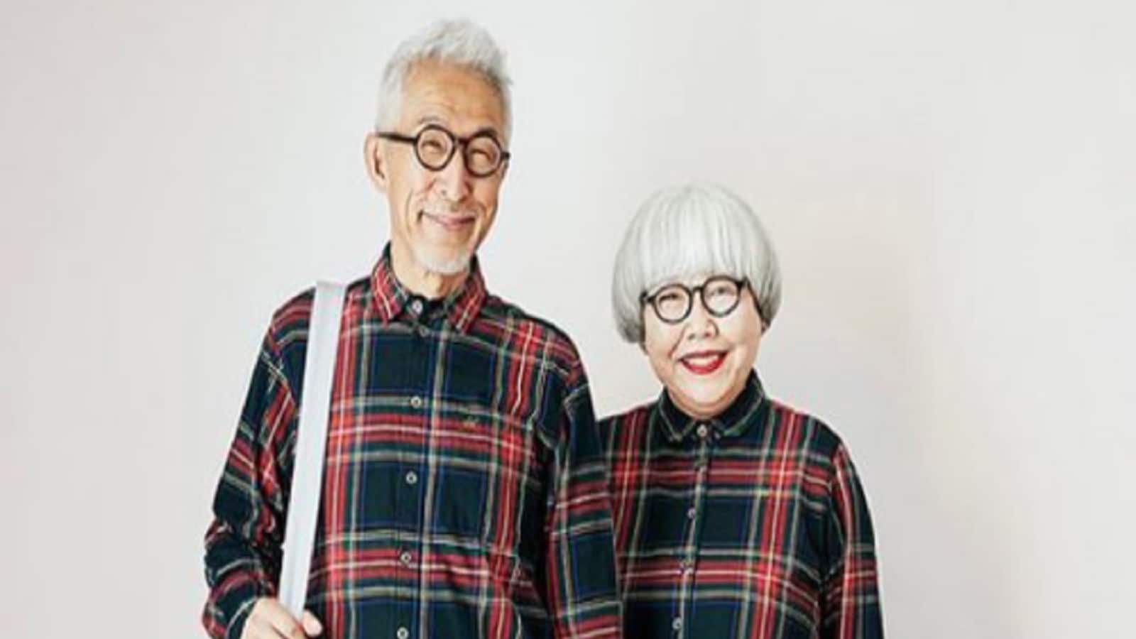 This Elderly Japanese Couple in Matching Outfits is Giving Major Relationship Goals