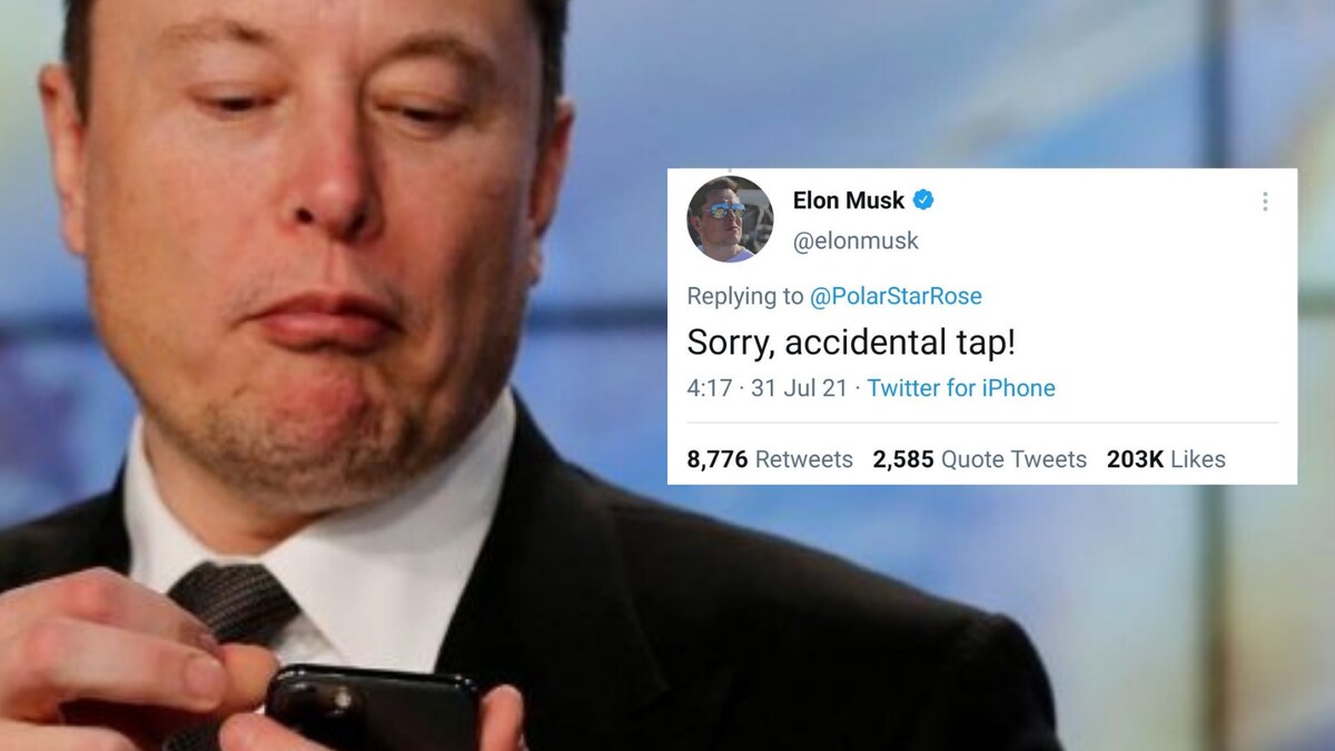 Elon Musk Blames 'Accidental Tap' for Following Twitter User,