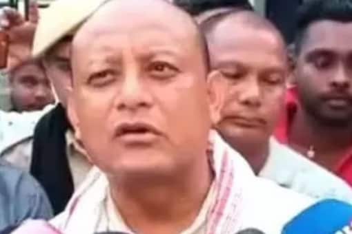 Two-time Congress MLA Sushanta Borgohain joined the BJP in Assam.
