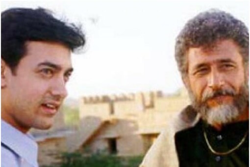Naseeruddin Shah and Aamir Khan in Sarfarosh 