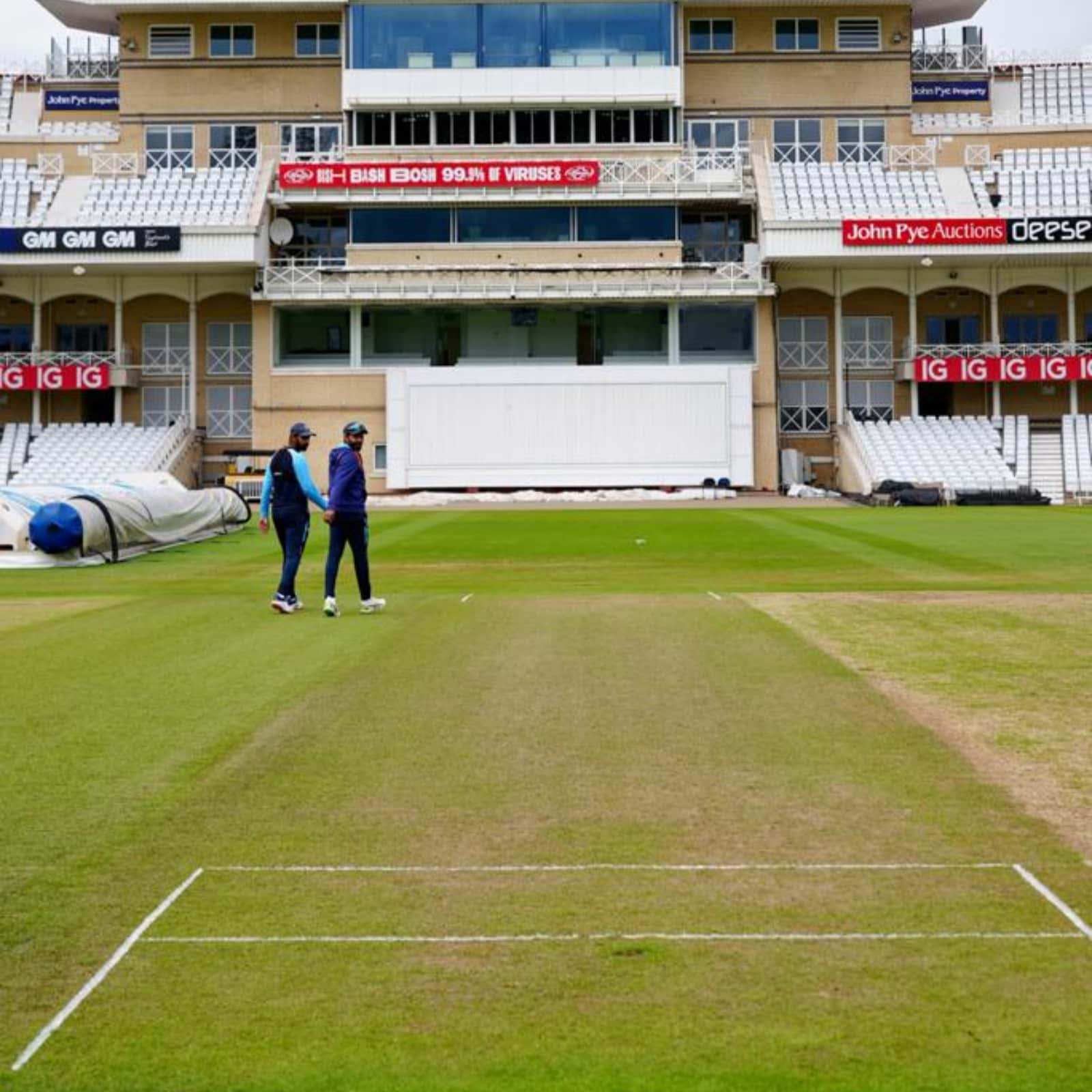 India vs England: BCCI Shares Picture of Nottingham Pitch, and There's Plenty of Grass - Check Here