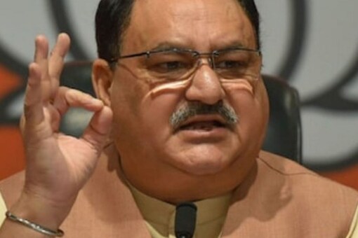 BJP National President JP Nadda expressed confidence that by the end of 2021, the entire population of India will be vaccinated.  (File photo of JP Nadda/PTI)