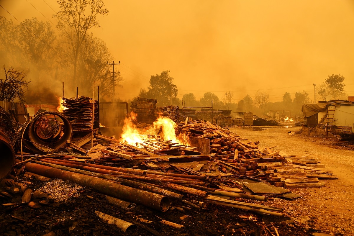 Fall Fireturkey Turkey Wildfires: Thousands Evacuated as Country Battles for Sixth Day ...
