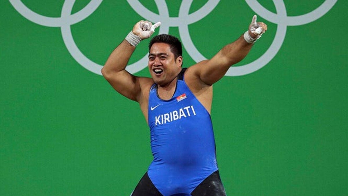 Tokyo Olympics Kiribati’s Weightlifter Dances his Way Out of