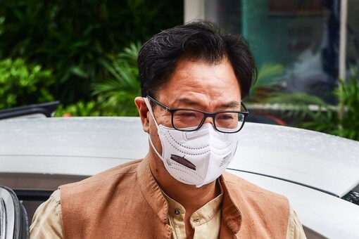 Law Minister Kiren Rijiju was responding to a question by MP Mahabali Singh of the Janata Dal (United).  (PTI)