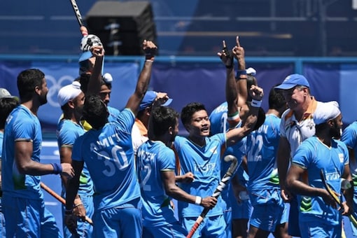 India won a thrilling contest that saw nine goals being scored across four quarters (AFP Photo)