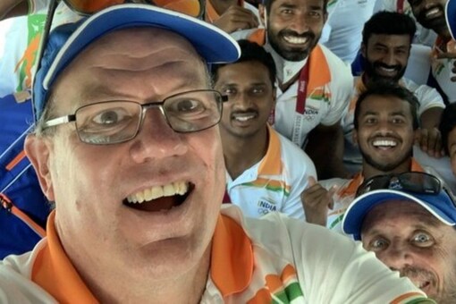 A 41-year wait has ended in Tokyo. India’s men hockey team defeated Germany 5-4 to clinch bronze medal at the Tokyo Olympics  (Twitter)