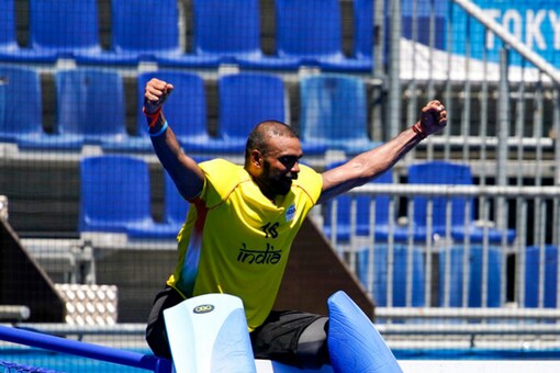 PR Sreejesh played a major role as India won elusive Olympic medal in hockey (AP)