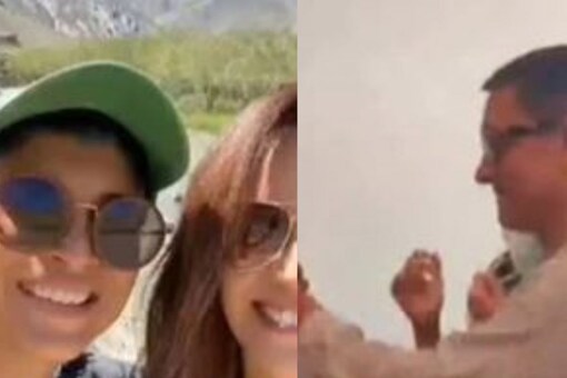 Mona Singh is seen posing with former couple Aamir Khan and Kiran Rao in behind-the-scene pictures from the sets of Laal Singh Chaddha.