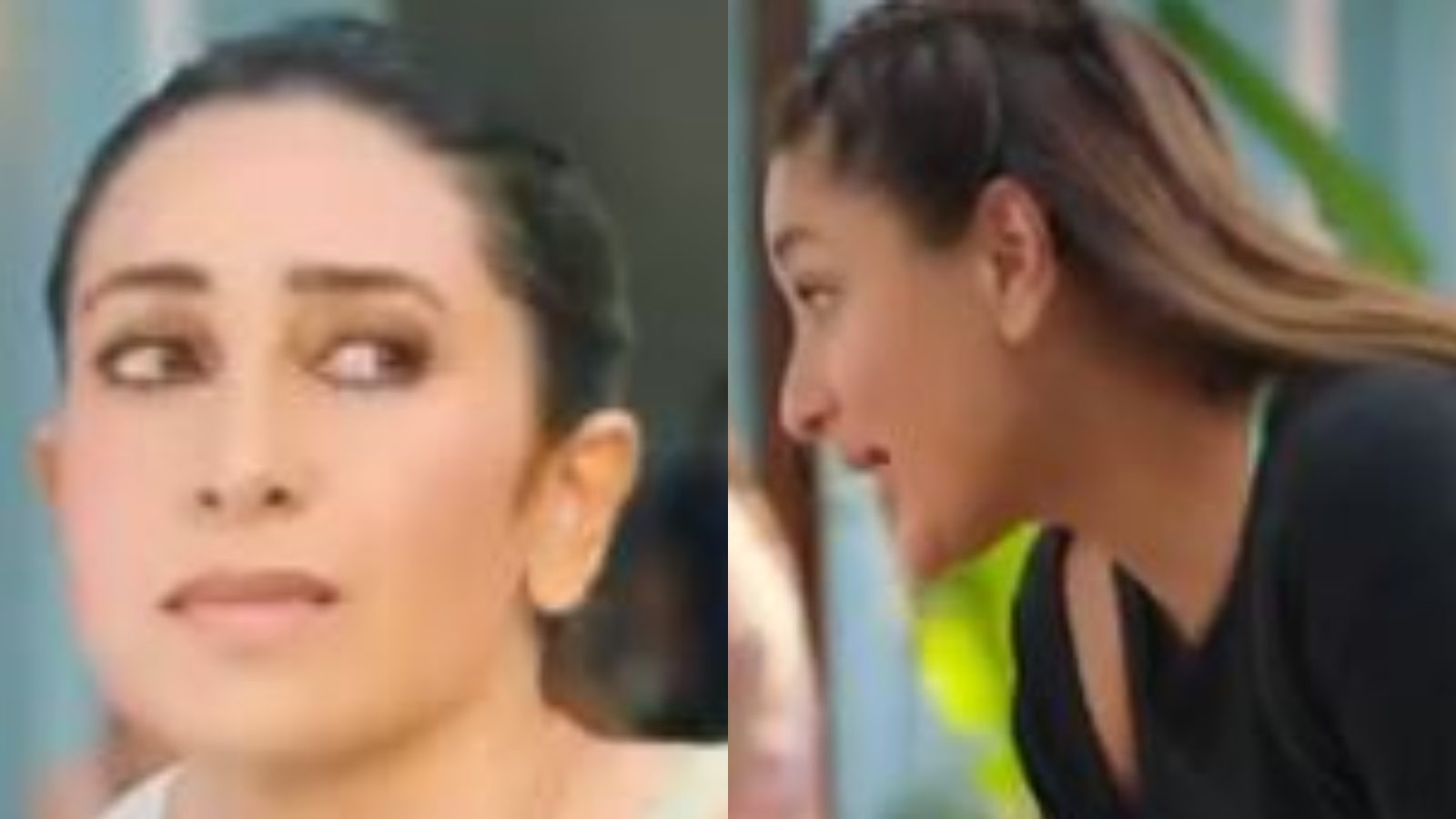 Watch Kareena Kapoor Khan S Cute Betrayal Of Sister Karisma Kapoor S Trust In This Fun Commercial