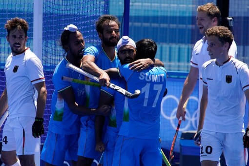 The Indian men's hockey team won an Olympic medal after 41 years. (AP Photo)
