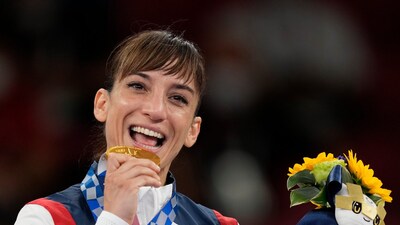 Spain's Golden Oldie Sandra Sanchez Jaime Wins Karate's Historic 1st