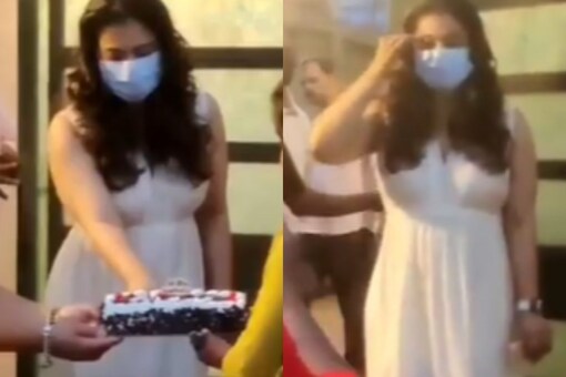 Kajol Gets Brutally Trolled for Showing 'Attitude' to 'Poor' Fans Who Brought Her Birthday Cake