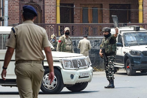 A cache of arms and ammunition, and one kilogram of heroin worth crores of rupees were found. (Image for representation/PTI/S Irfan) A cache of arms and ammunition, and one kilogram of heroin worth crores of rupees were found. (Image for representation/PTI/S Irfan)