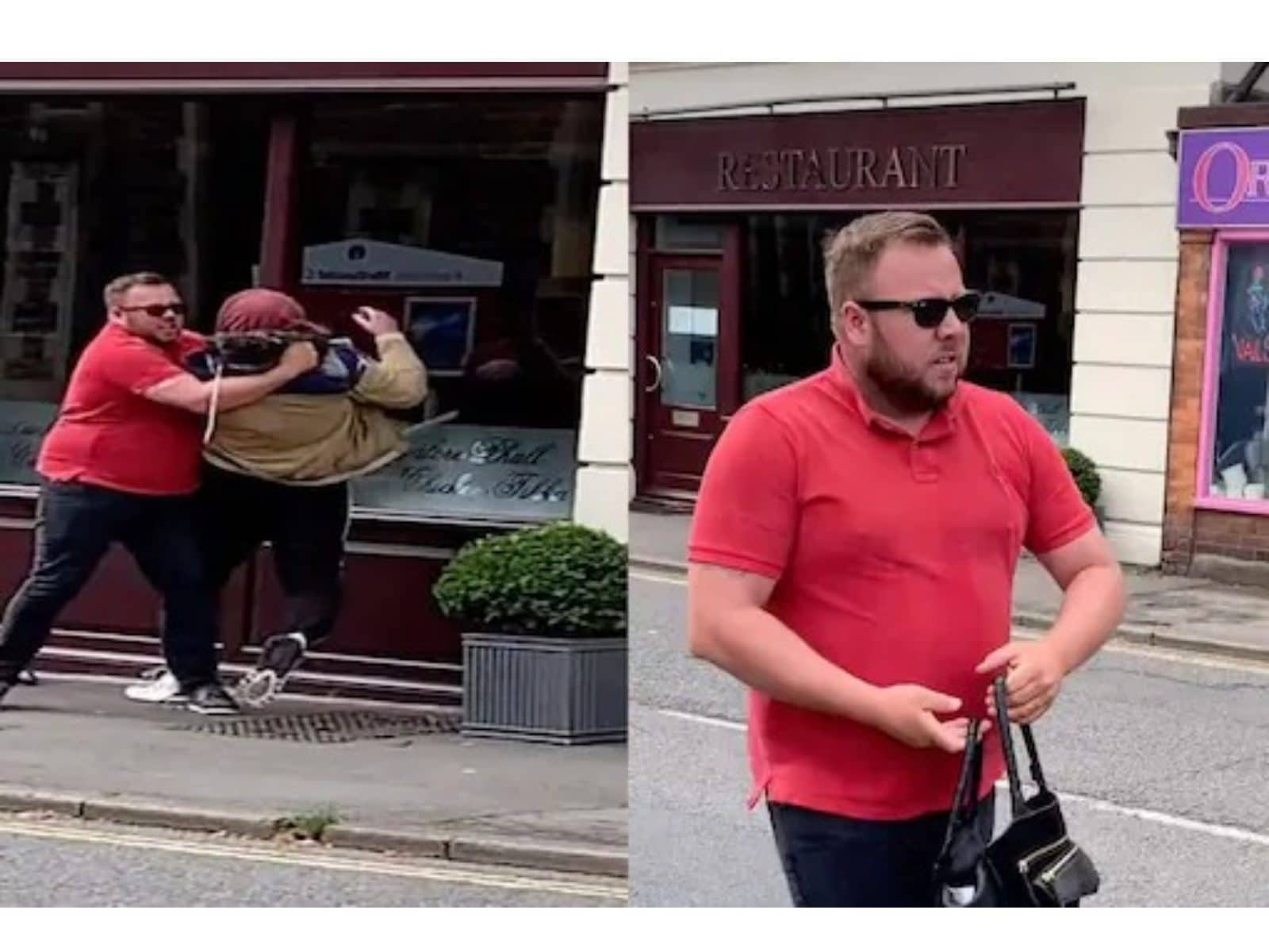 British Woman Records Husband Tackling Thief in Viral TikTok Video