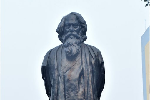 Union Minister Subhash Sarkar's remark that Nobel laureate Rabindranath Tagore's (pictured) mother did not cradle him as he was 'not so fair complexion' has triggered angry reactions. 