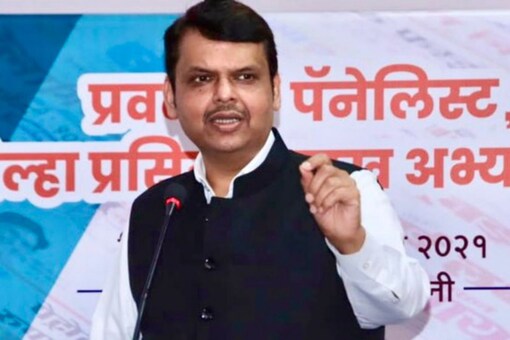 Devendra Fadnavis said that if his government had got more time, the issues of Mathadi workers would have been resolved.  (Image: Devendra Fadnavis Twitter handle)