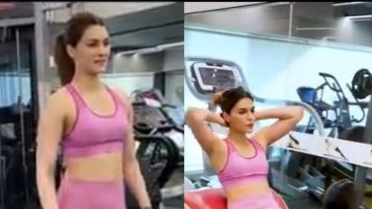 Watch Kriti Sanon Shares How Chubby Sanon Lost Weight Put On For Mimi News18