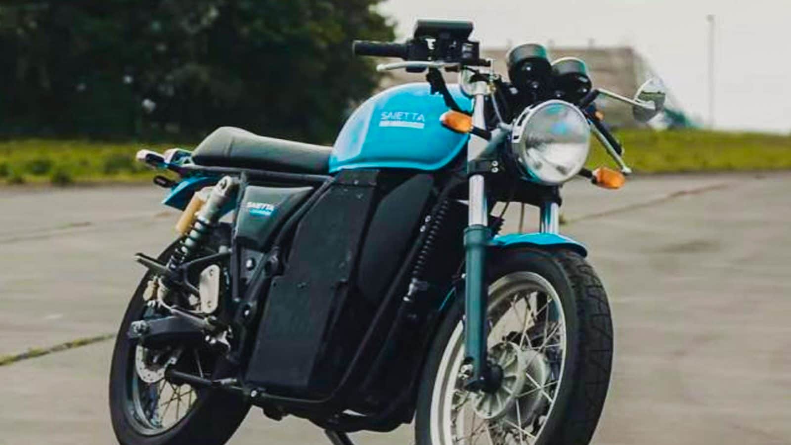 Royal Enfield Continental GT 650 Gets An EV Conversion Kit From Saietta 