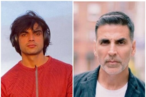 Neeraj Chopra and Akshay Kumar