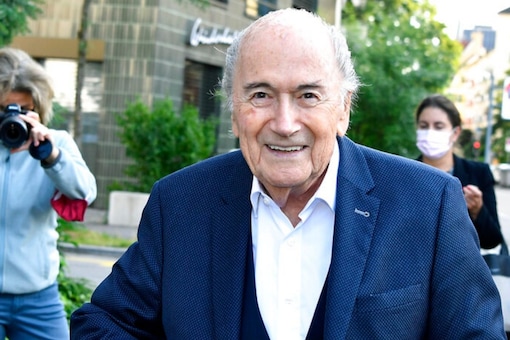 Sepp Blatter was forced to stand down in 2015.  (AP Photo)