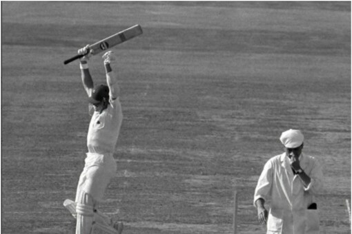 The right-hander scripted history on August 11, 1977, as he slammed his 100th first-class hundred. (Image: Twitter/ICC) The right-hander scripted history on August 11, 1977, as he slammed his 100th first-class hundred. (Image: Twitter/ICC)