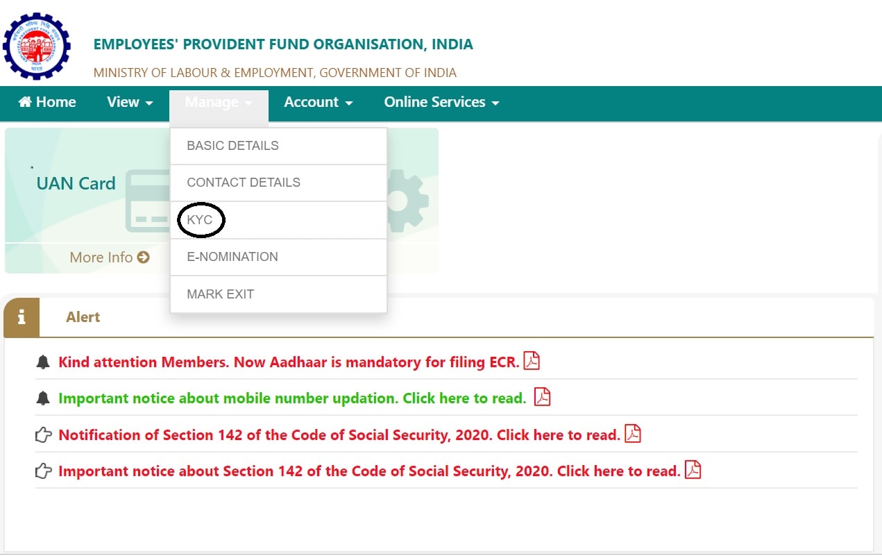 epf ecr file epf ecr file