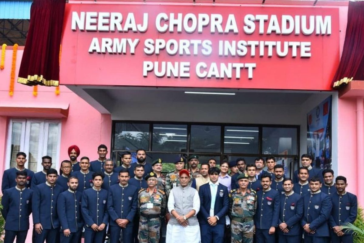 Indian Army names stadium in Pune after Neeraj Chopra | SporrtzPoint.com