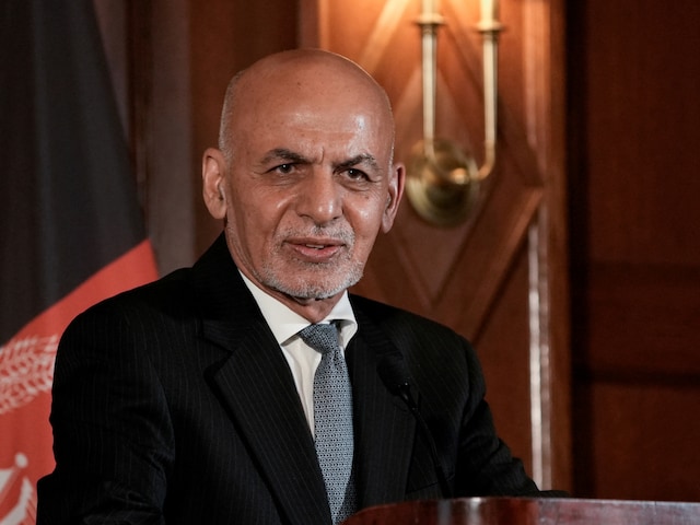 Ghani was earlier reported to have taken shelter in neighbouring Tajikistan or Uzbekistan.  (Reuters)