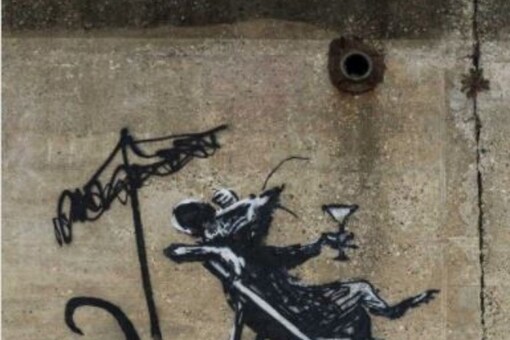 Last weekend, Banksy shared an Instagram post titled, “A Great British Spraycation.” 