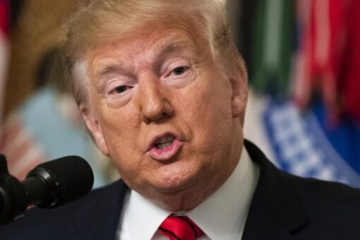 Former US President Donald Trump during a press conference (AP.)