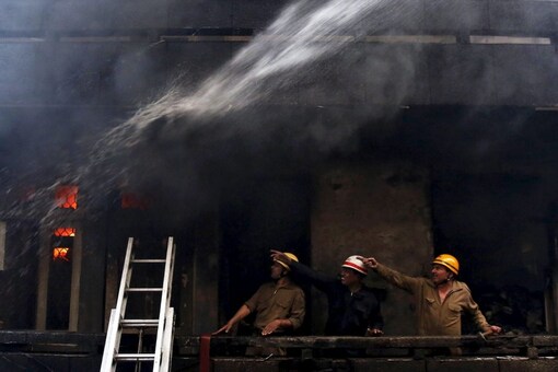 Fire-fighting operations are underway. (Image for representation/Reuters)