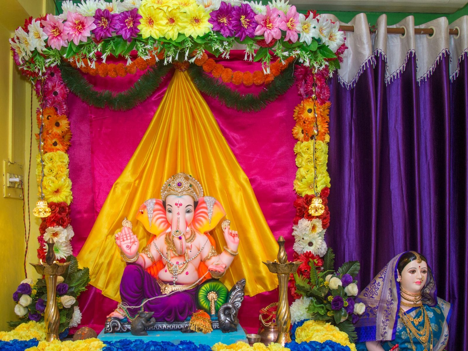 Ganesh Chaturthi Here Are Some Easy Ganpati Decoration Ideas For My   Ganpati Decor 16310768254x3 