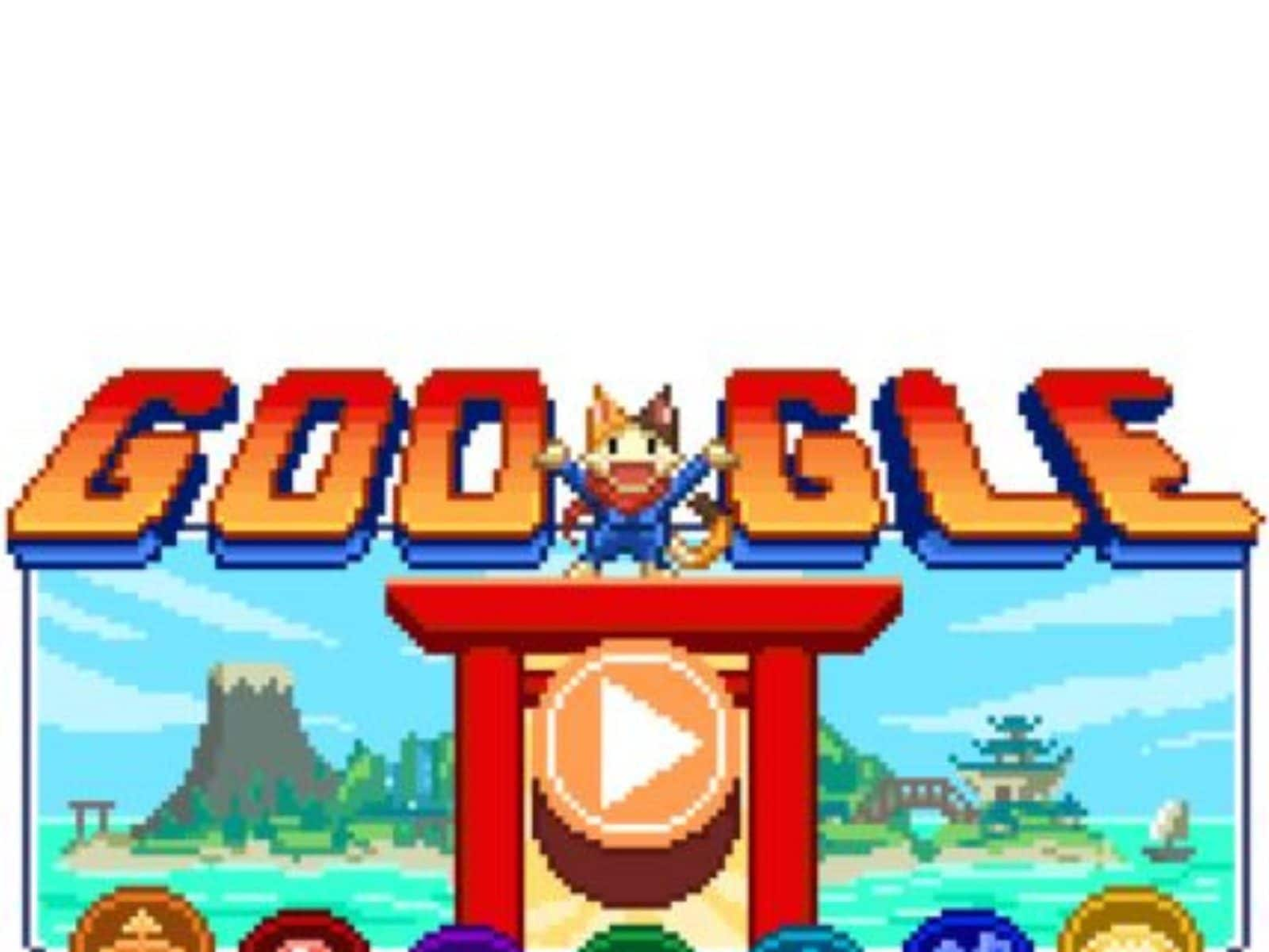 Google Doodle Lucky Ninja Cat, Google Doodle celebrates commencement of  Tokyo Paralympics 2020 with Champion Island Games