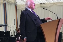Irish President Michael Higgins Petting His Dog During Public Address is Paw-dorable